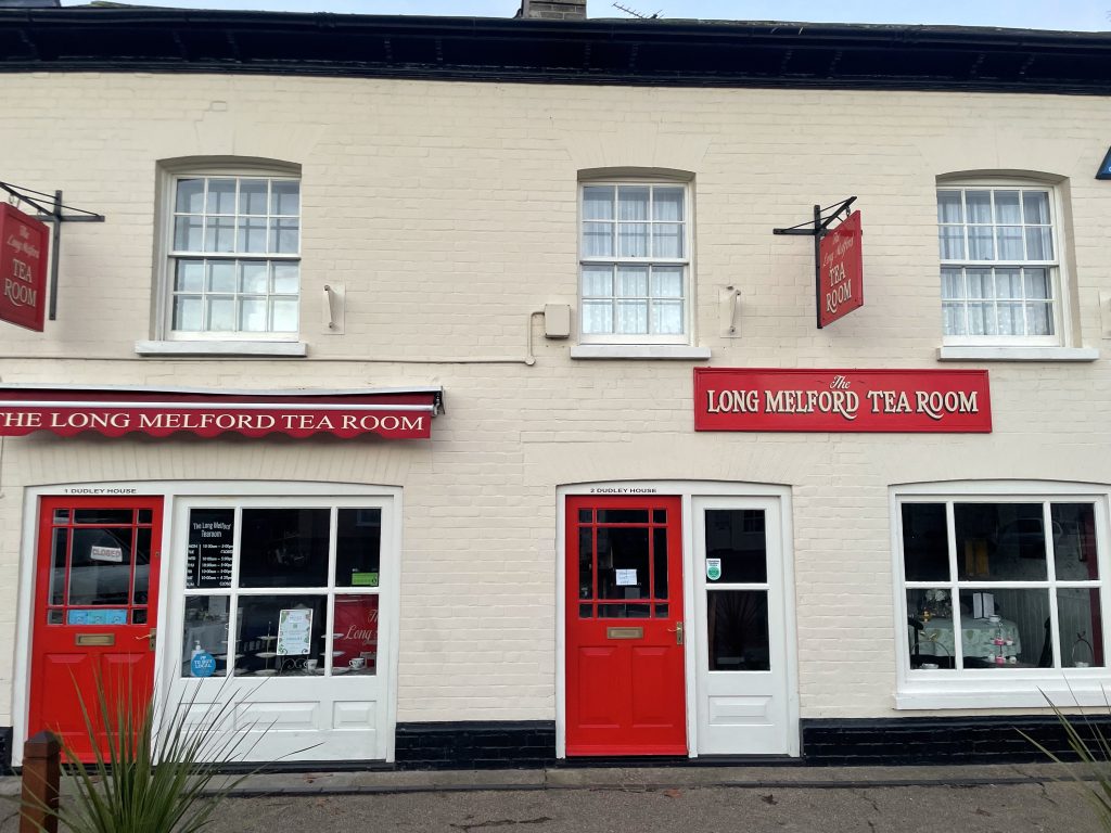 Long Melford Tea Room front of building